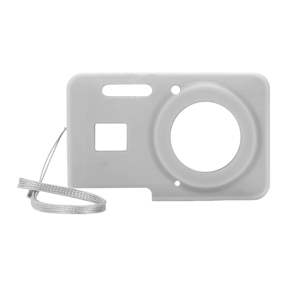 Silicone Camera Case for KODAK PIXPRO FZ55/FZ45 with Lanyard Peaceful Pleasures Health and Wellness Grey france