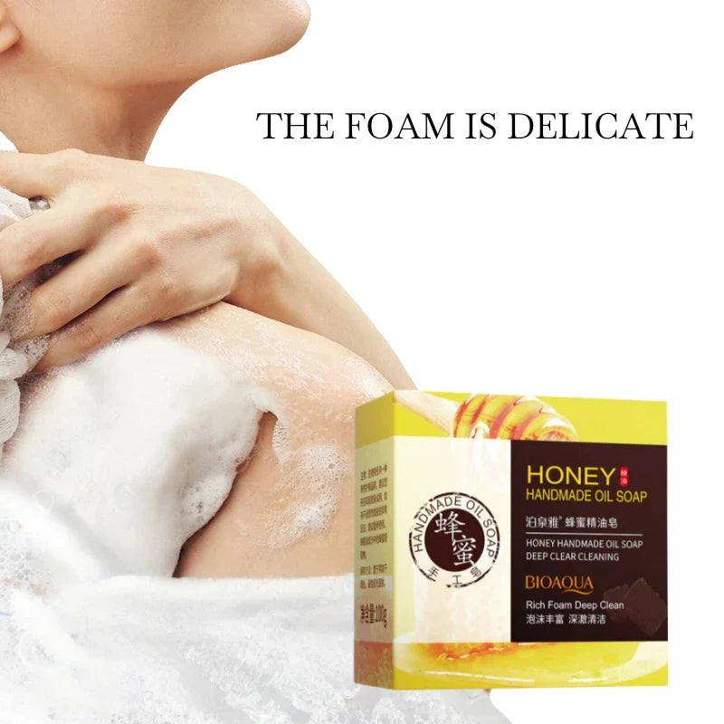 Honey Essential Oil Soap 100g – Gentle Cleanse & Hydration