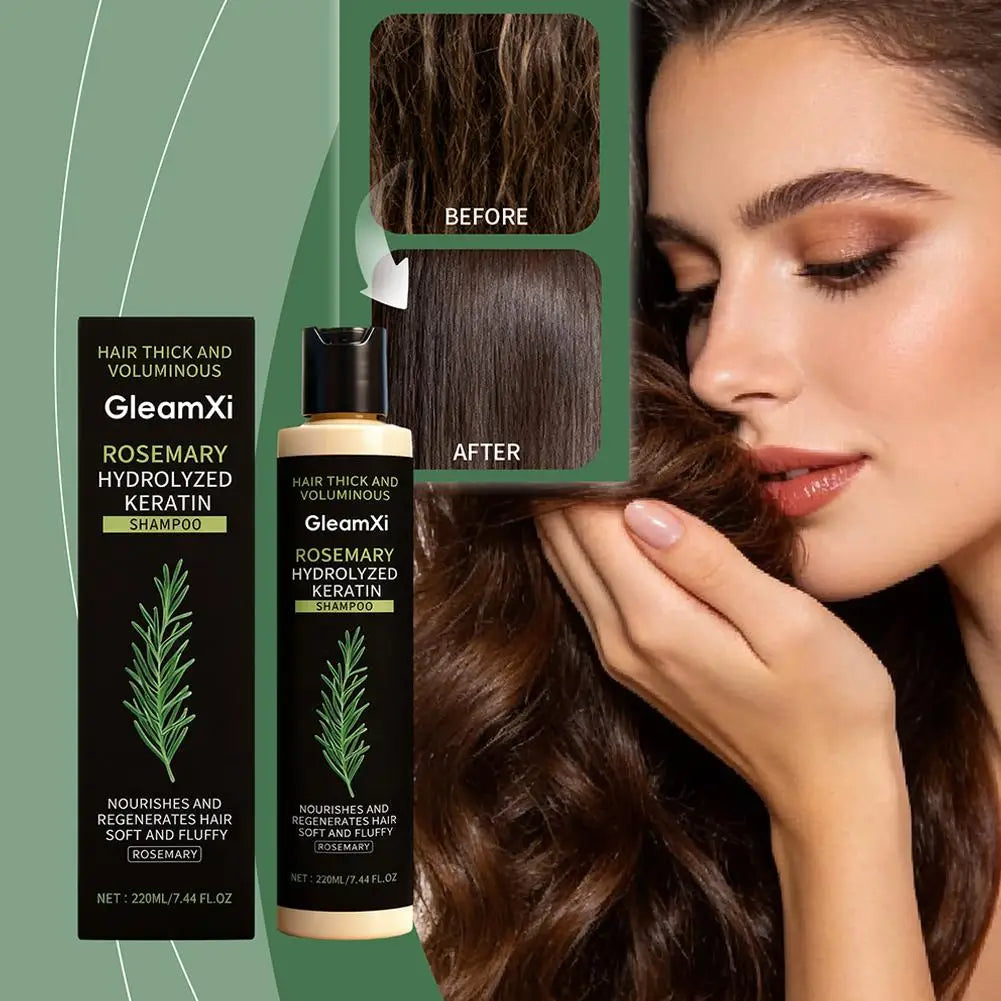 Rosemary Hair Shampoo Volumizing Deep Nourishing Repair Split Ends Hair Soothing Scalp Anti Dandruff Hair Strengthens Shampoo Peaceful Pleasures Health and Wellness