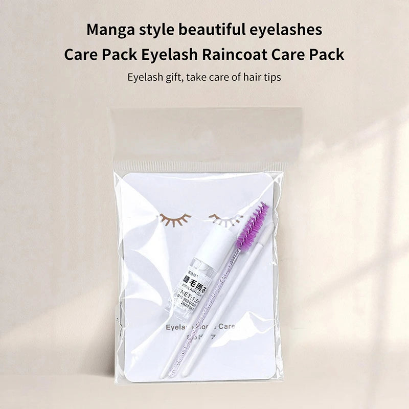 1.5ML False Eyelash Glue Primer W Eyelash Brush Waterproof Long Lasting Quick Dry Extension Easy Remover Eyelash Glue Peaceful Pleasures Health and Wellness