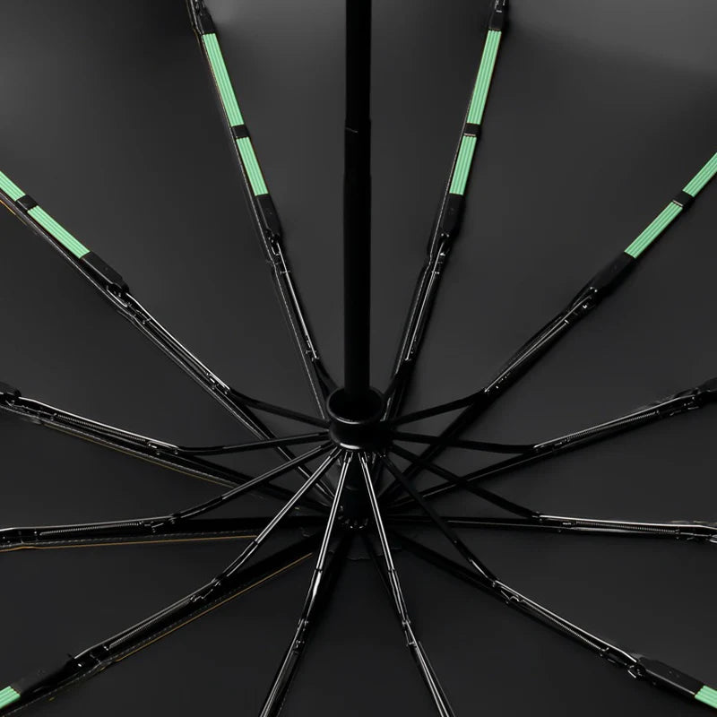 Automatic Folding Umbrella – UPF50+ Windproof & Waterproof