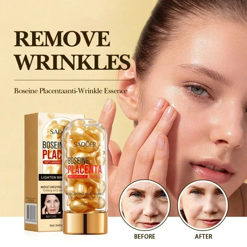 LGRAMER Placenta Capsule Facial Serum – Brightening 25 Pcs