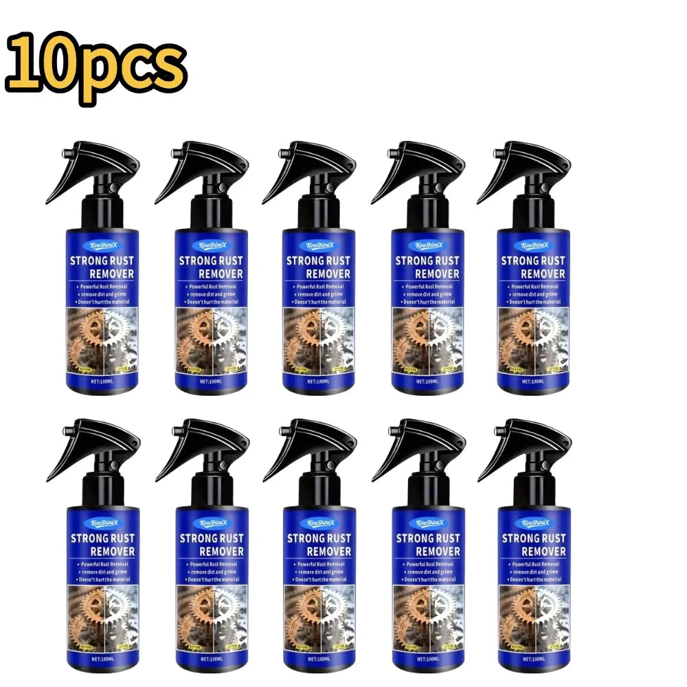 Car Rust Remover Spray for Metal Restoration Peaceful Pleasures Health and Wellness 10pcs