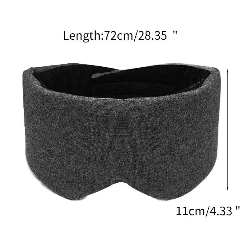 Cotton 3D Sleep Mask – Light Blocking, Soft & Adjustable Eye Mask Sleep Eye Mask Peaceful Pleasures Health and Wellness