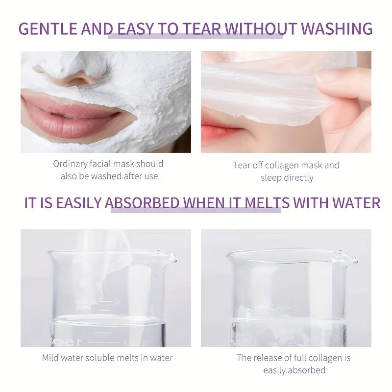 Mercilen Collagen Peel-Off Face Mask Anti-Aging 20pcs