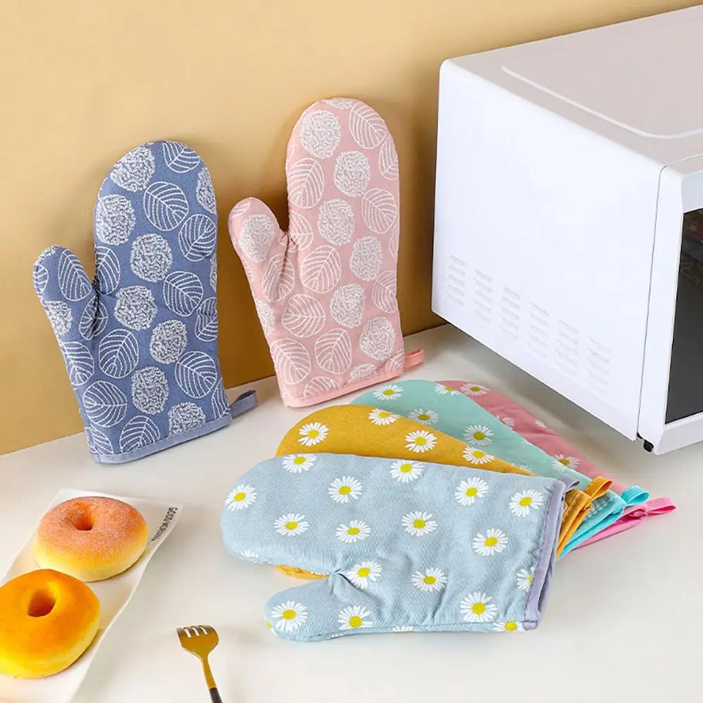 Durable Thickened Microwave Gloves Heat Resistance Anti-scald Oven Mitts Portable Kitchen Tools Peaceful Pleasures Health and Wellness