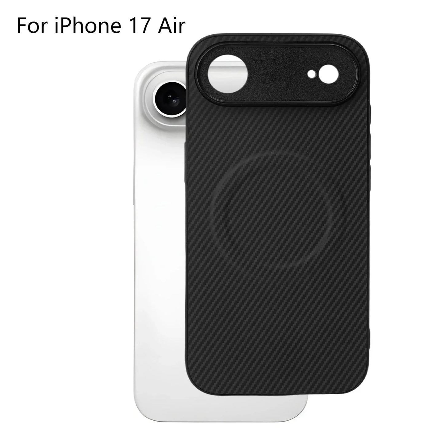 Magnetic Carbon Fiber iPhone 17 Pro Max Case | MagSafe