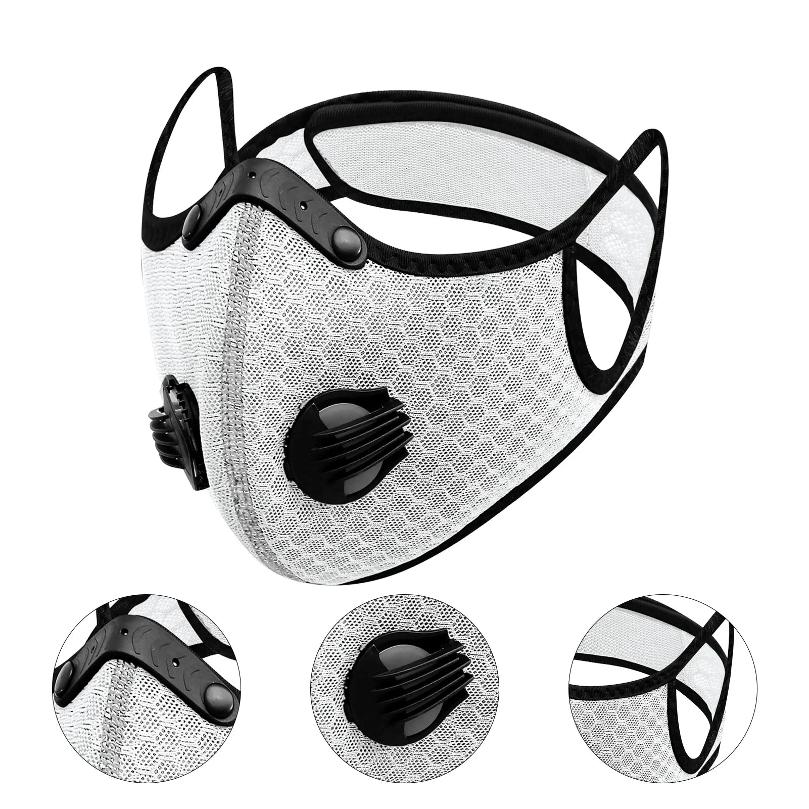 Unisex Windproof Riding Mask Breathable Filtration Outdoor Sports Masks for Walking Cycling Motorcycling Peaceful Pleasures Health and Wellness
