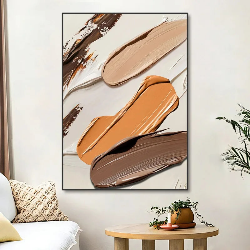 Art Oil Painting Printed Poster No Framed Poster Kraft Club Bar Canvas Vintage Poster Wall Art Painting Bedroom Study Stickers Peaceful Pleasures Health and Wellness