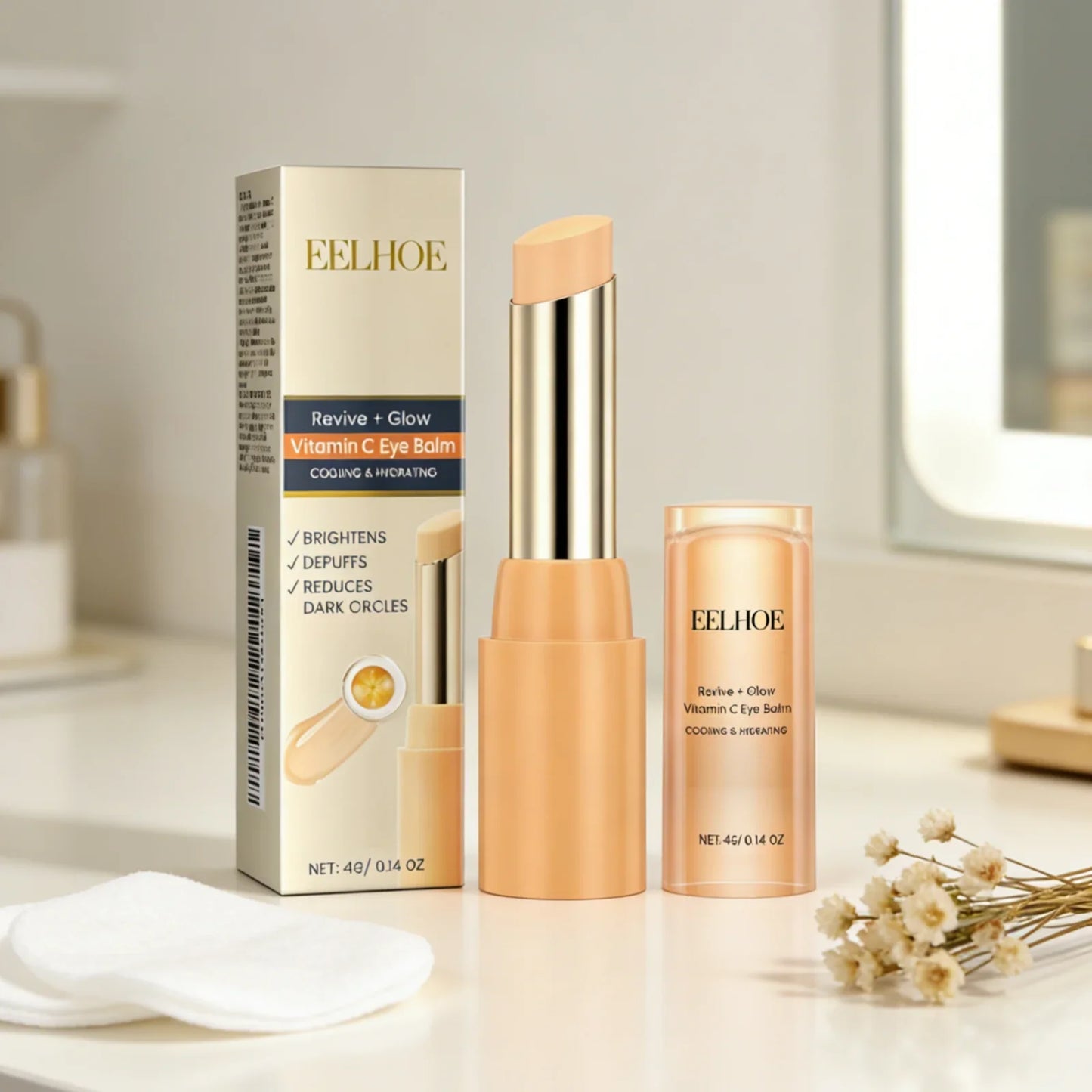 EELHOE Vitamin C Eye Balm – Anti-Puffiness & Dark Circle Stick