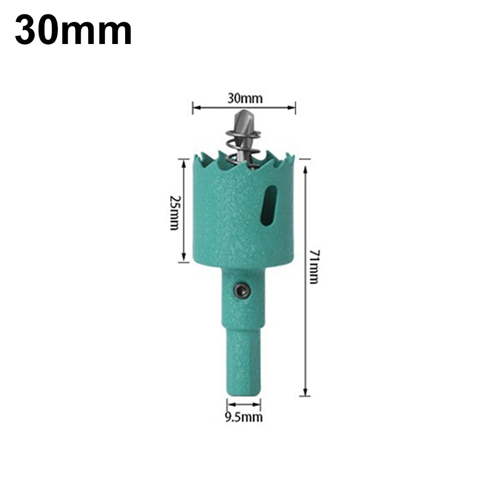16- Bimetal Wood Hole Saw Drill Bit HSS 2 Woodworking Tools
