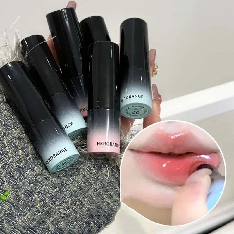 HERORANGE Mirror Lips Plumping Moisturizing Lipstick | K-Beauty