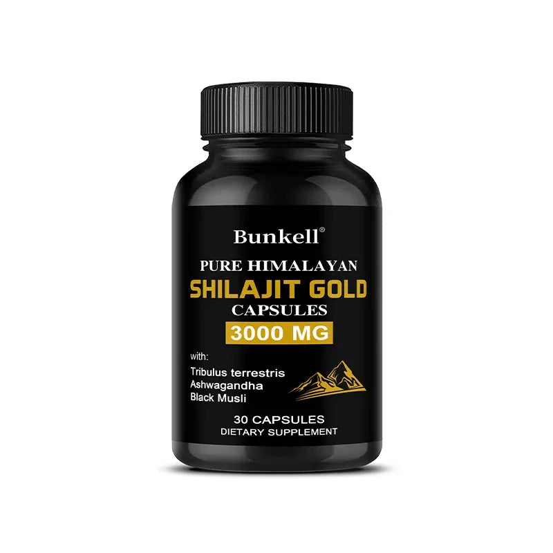 Shilajit Extract Capsules – Energy, Immunity & Mental Clarity