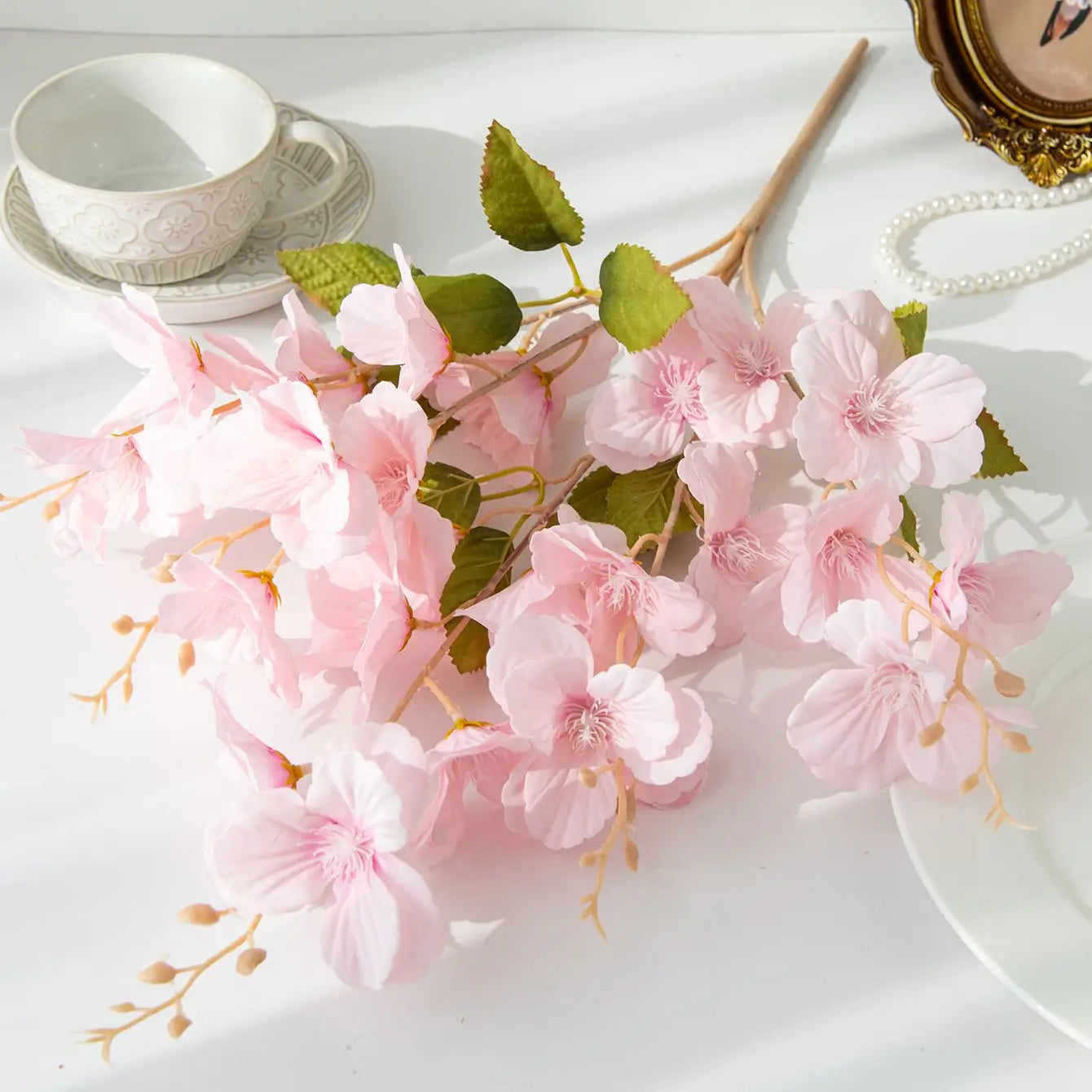 Silk Magnolia Artificial Flowers | Wedding & Home Décor