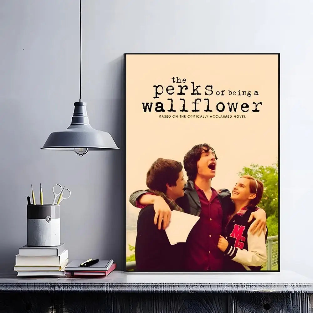 Perks of Being a Wallflower Poster – HD Self-Adhesive Wall Art Wall Art Poster Peaceful Pleasures Health and Wellness z9 21X30cmNoframe