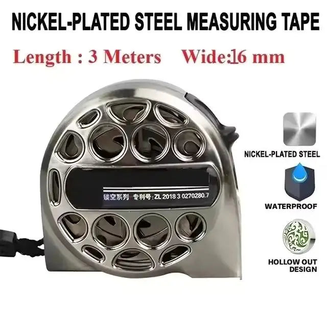 NEW High-quality 3/5/7.5m steel tape measure hollowed out is waterproof,fall-resistant,rust-resistant and corrosion-resistant Peaceful Pleasures Health and Wellness T180-3X16