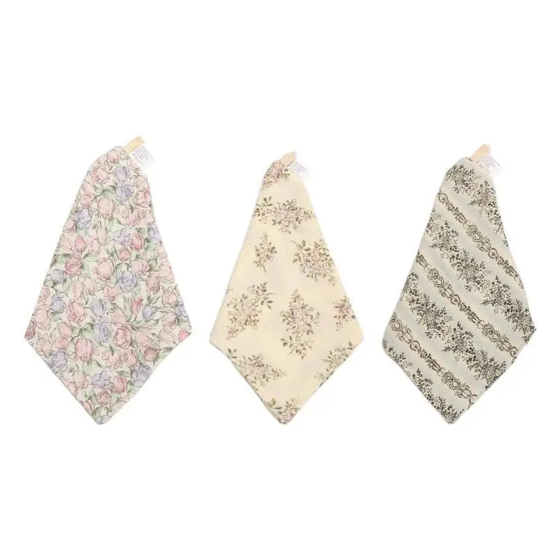 4-Layer Cotton Baby Burp Cloths – Soft, Absorbent & Safe