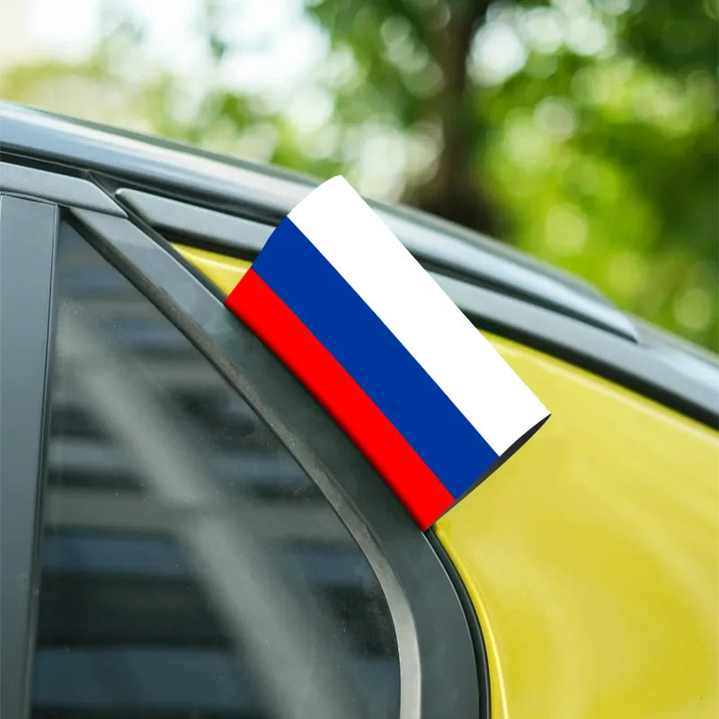 US Flag Car Sticker | Waterproof Patriotic Window Decal