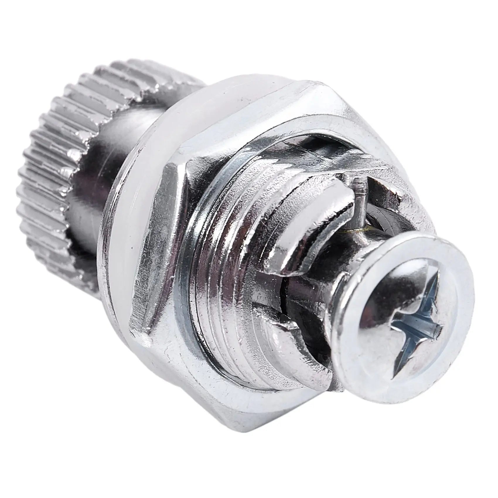 A36T-2X Lever Lock For Furniture, With Round Knob, External Thread 1.7 Cm Peaceful Pleasures Health and Wellness