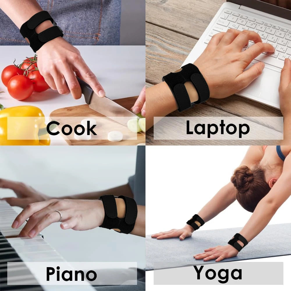 1PC Wrist Wraps for Men Women Adjustable Compression Wrist Brace for Carpal Tunnel,Lifting Straps Wrist Bands for Weightlifting Peaceful Pleasures Health and Wellness