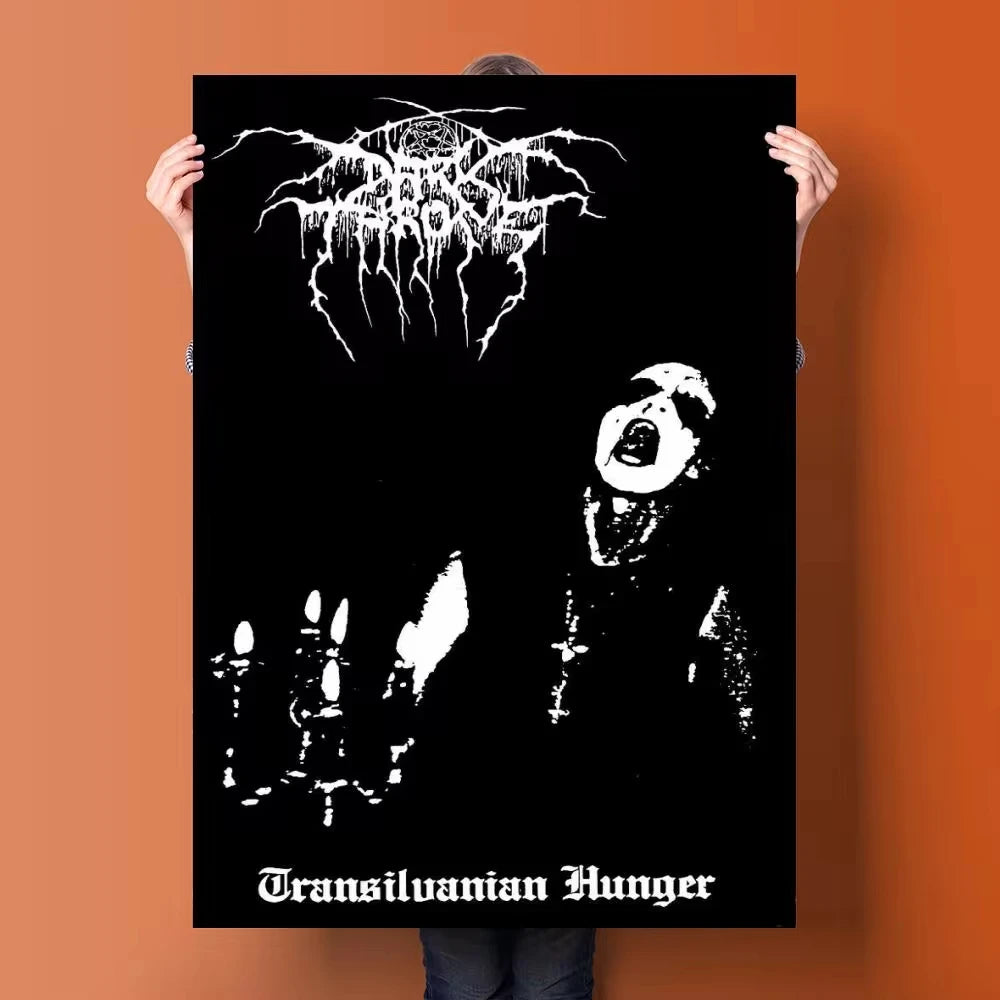 Darkthrone Canvas Wall Art Poster | Music Band Bedroom Decor