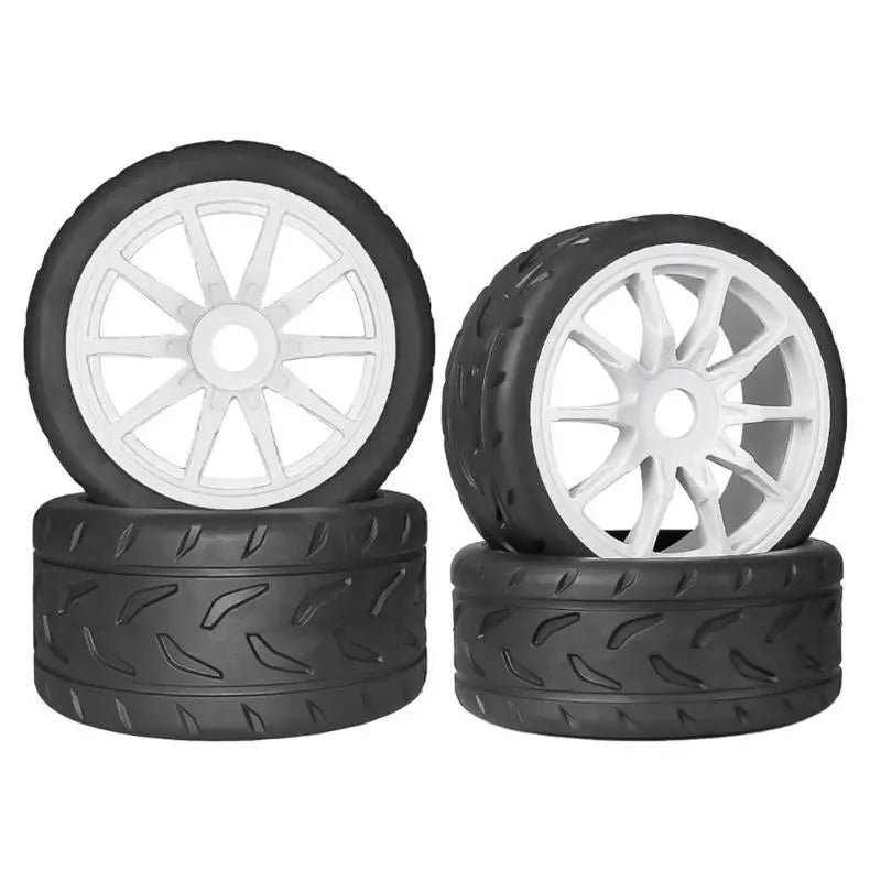 RC Crawler Rubber Wheel Tires 1/7 Scale – 4PCS Set