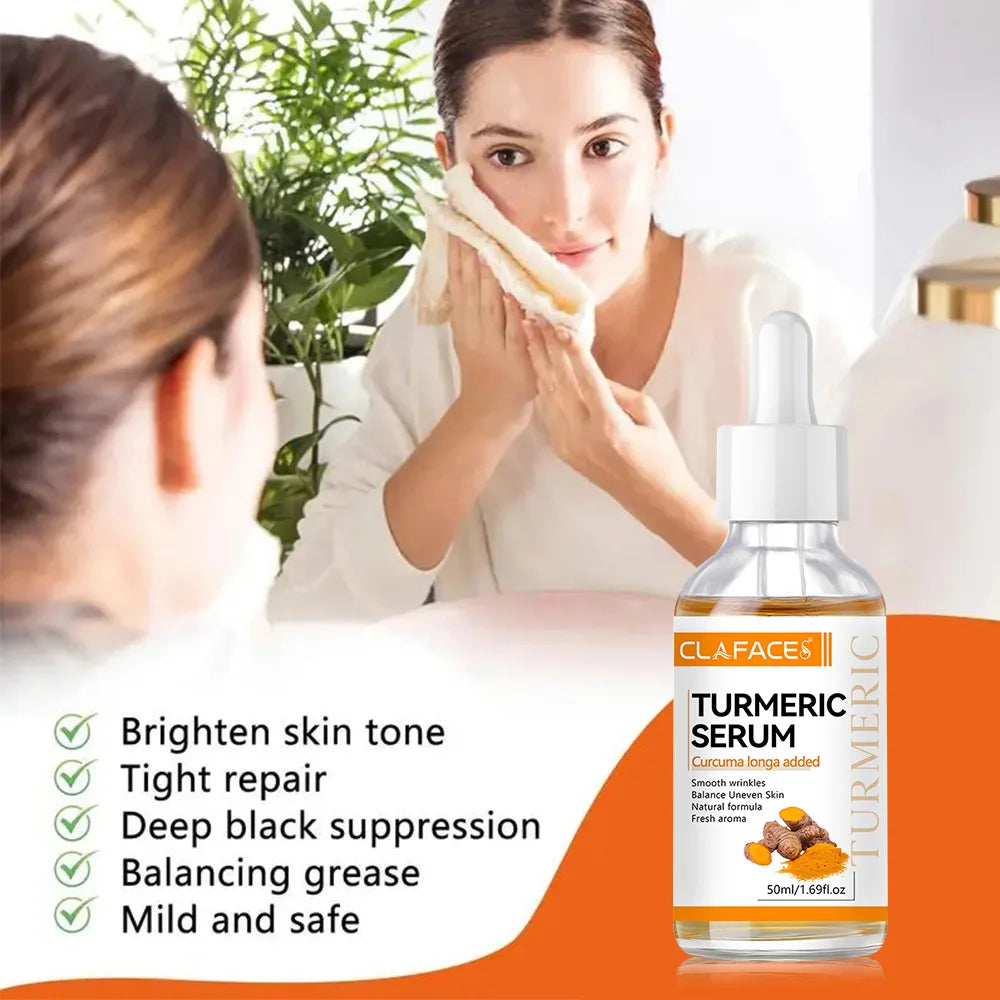 Turmeric Essential Oil Face Serum – Lift & Brighten Peaceful Pleasures Health and Wellness
