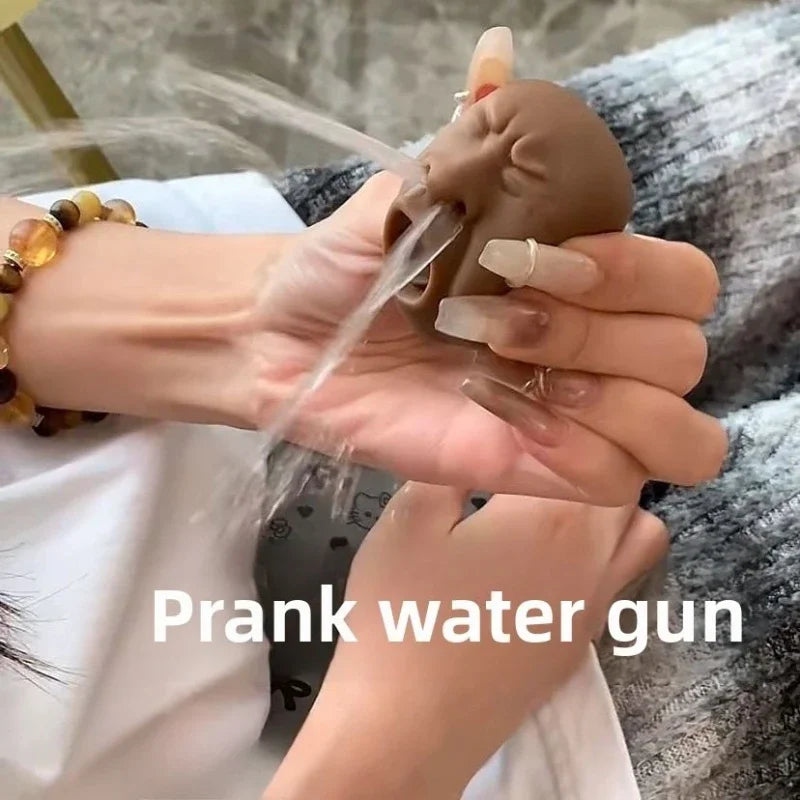 1/3/5pcs Funny yawning tea Pet Water Gun Toy Ugly Head Mischief Toy Creative Water Spray Toy Ornament Gift Stress Relief Toy Peaceful Pleasures Health and Wellness