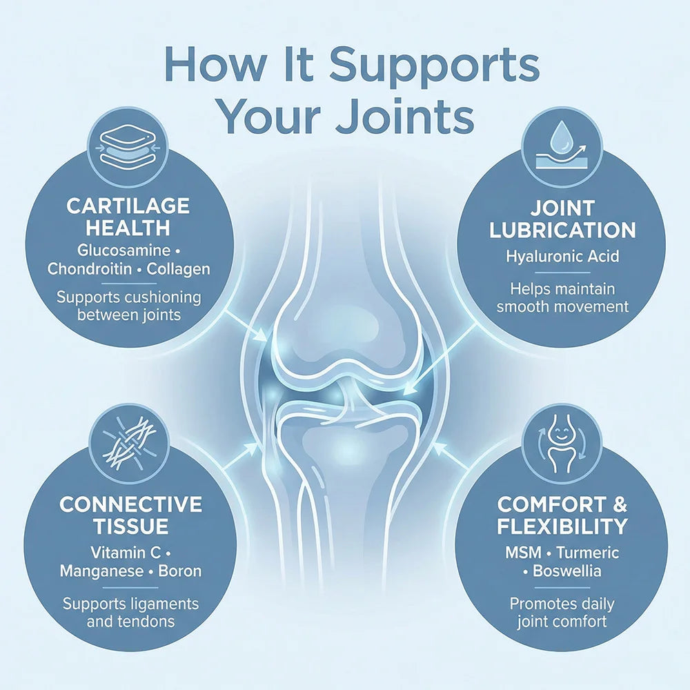 Glutathione Chondroitin MSM Complex – Joint, Skin & Immune