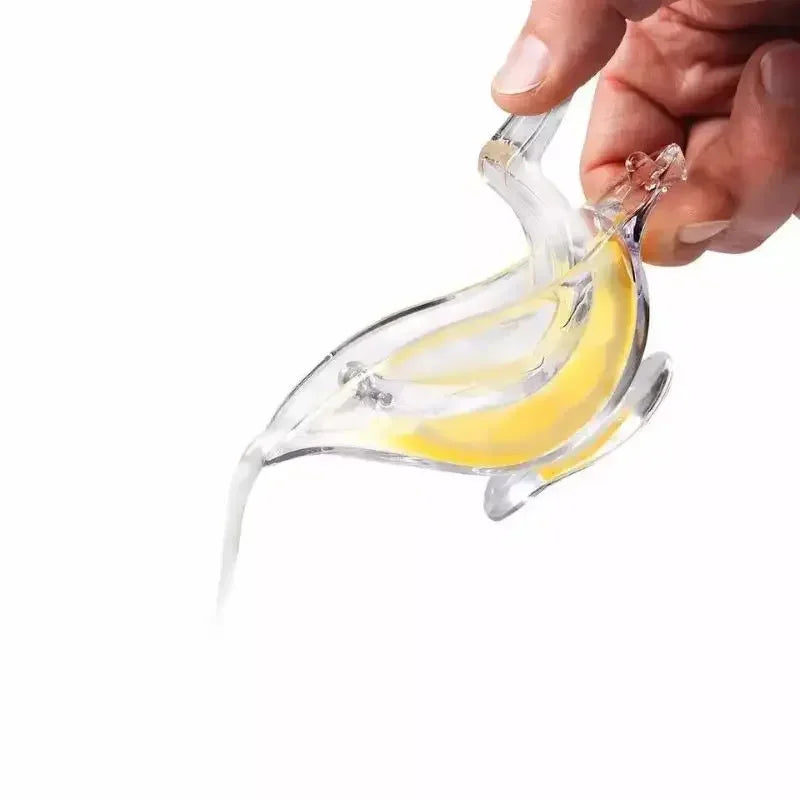 Lemon Squeezer Bird Plastic Orange Slices Press Juicer Clip Manual
