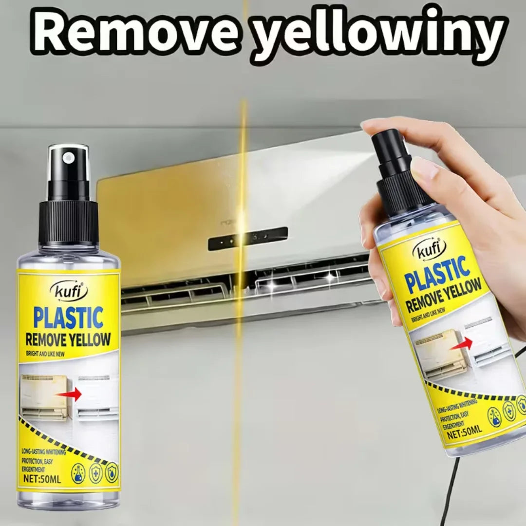 Plastic Yellowing Remover Spray – Restore Faded Plastic Fast