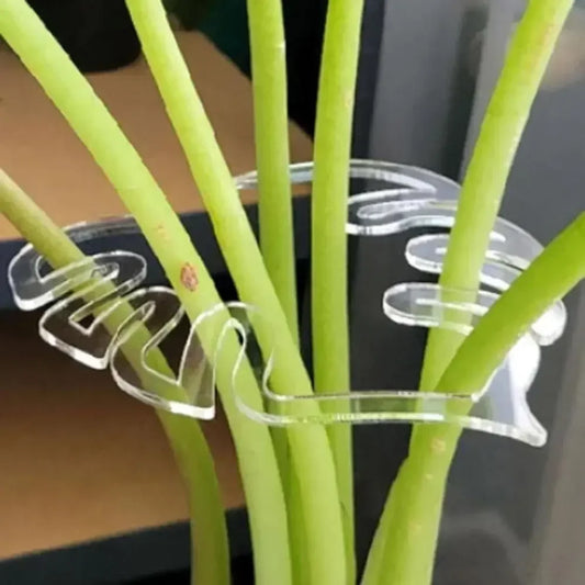Turtle Shell Bamboo Clamp Plant Stem Support Clips | Reusable Plant Stem Clips Oasis Select