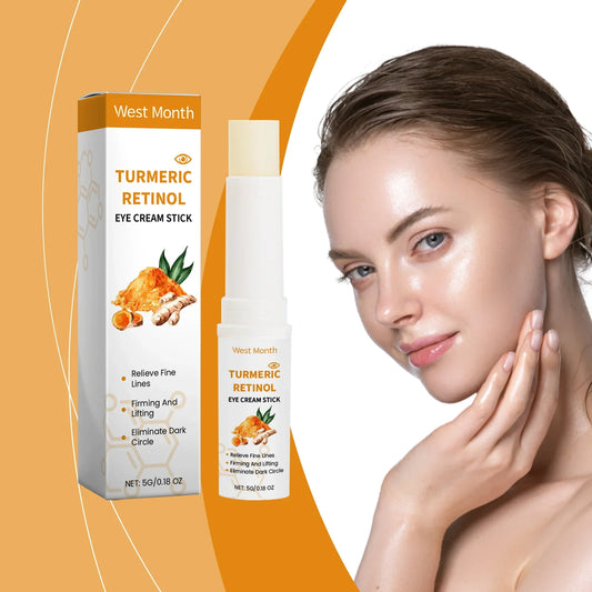Turmeric Retinol Eye Cream Stick – Dark Circles & Fine Lines Eye Cream Stick Oasis Select