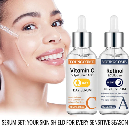Vitamin C & Retinol Face Serum – Brightening & Firming 40/60ml Face Serum Oasis Select