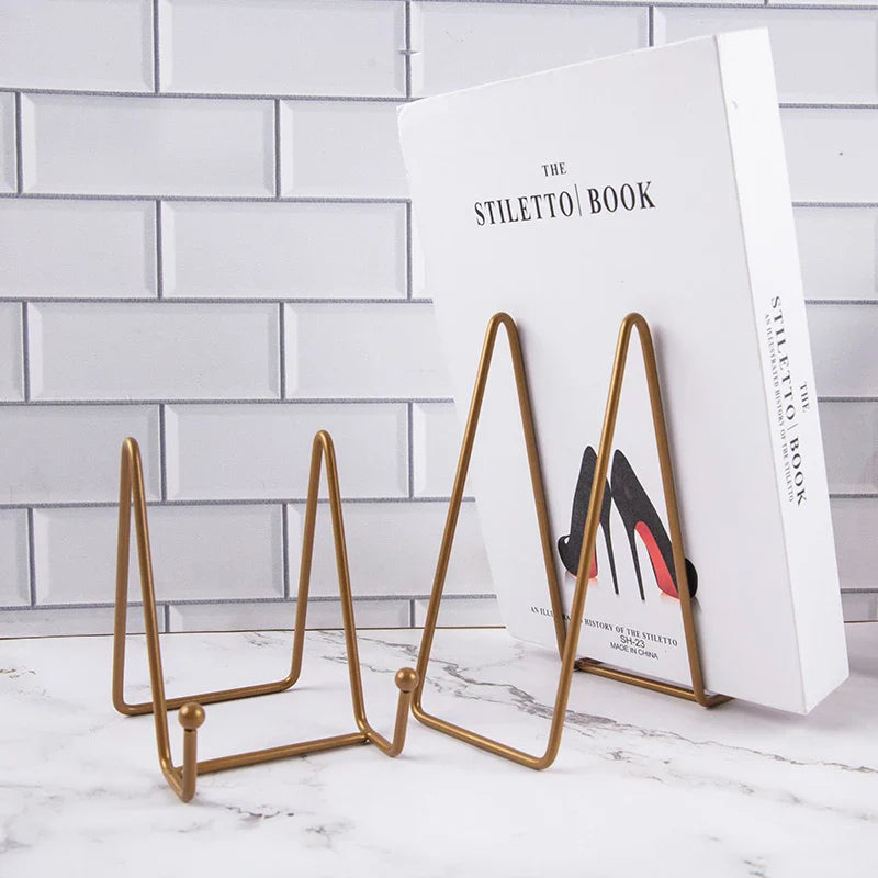 Metal Plate Display Stand & Picture Easel – Tabletop Holder