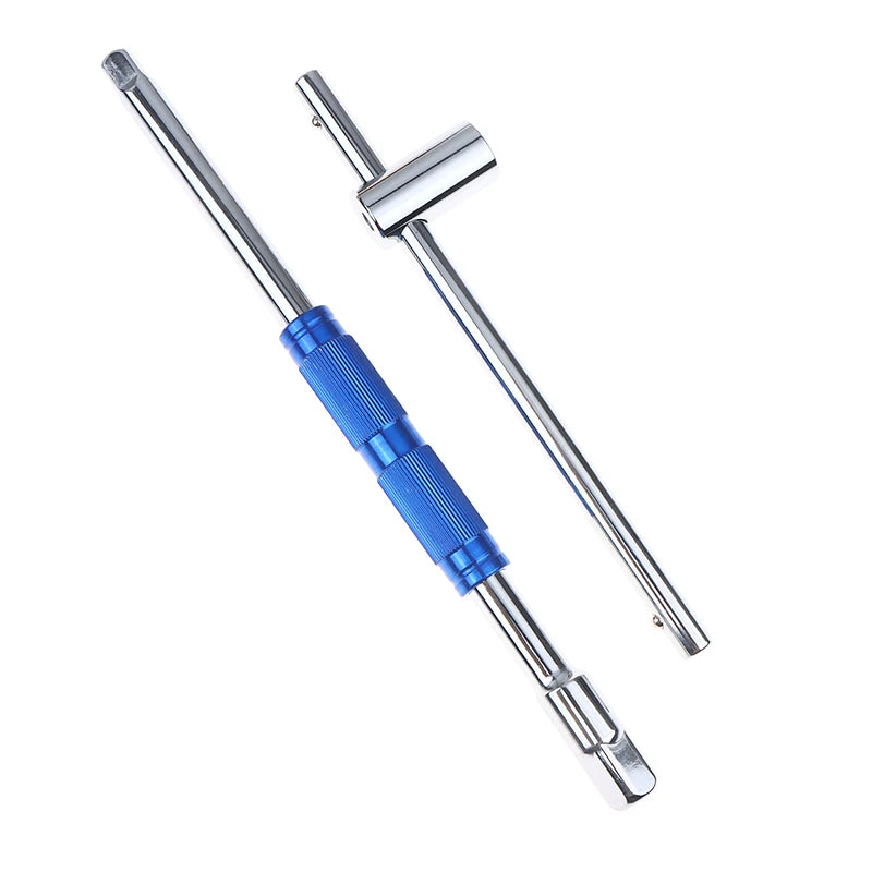 Interchangeable Socket T-Handle Wrench Set | Chrome Vanadium Socket Wrench Set Peaceful Pleasures Health and Wellness A2