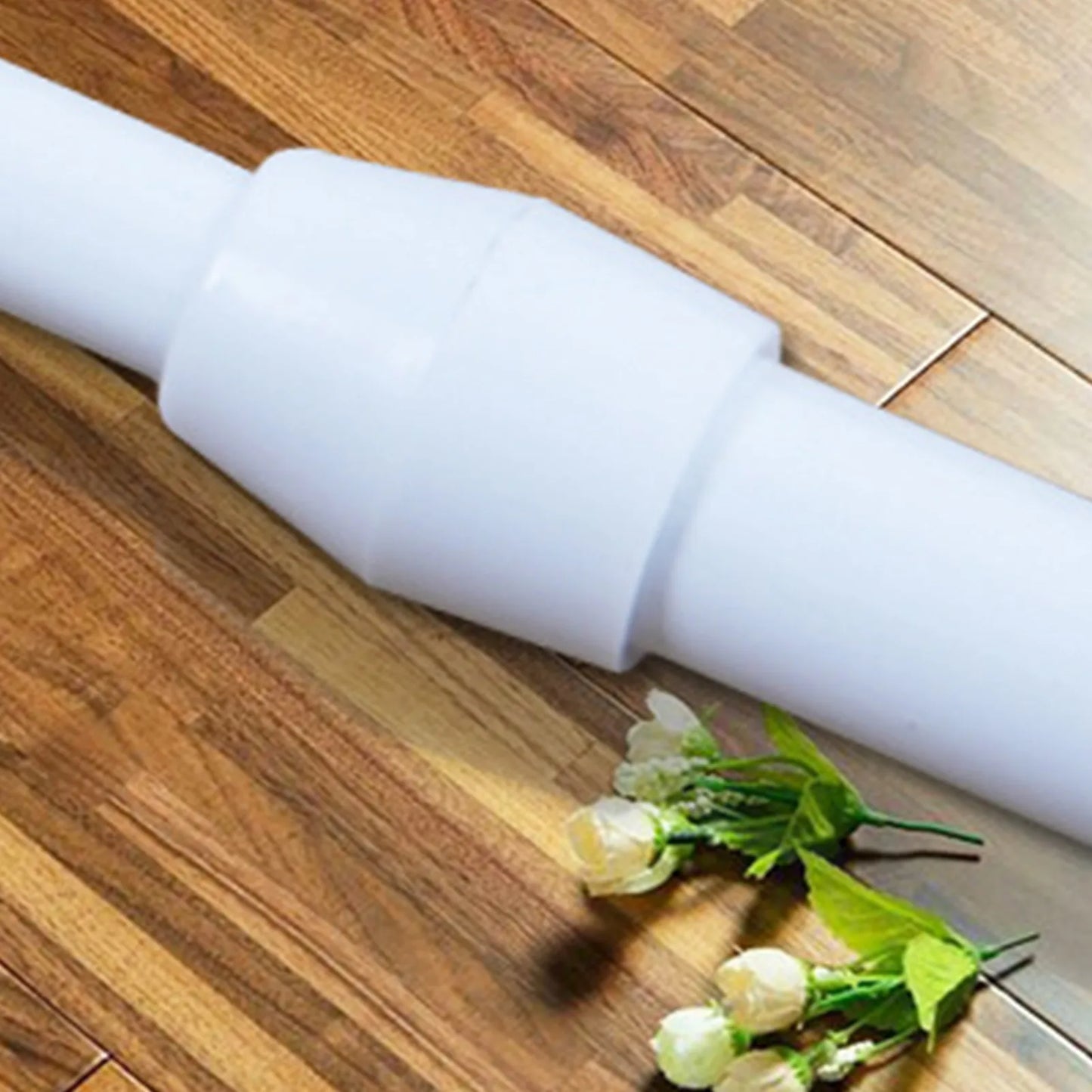 70-120cm Adjustable Metal Curtain Rod Lightweight Adjustable Curtain Telescopic Pole for Home Bathroom Bar Shower Peaceful Pleasures Health and Wellness