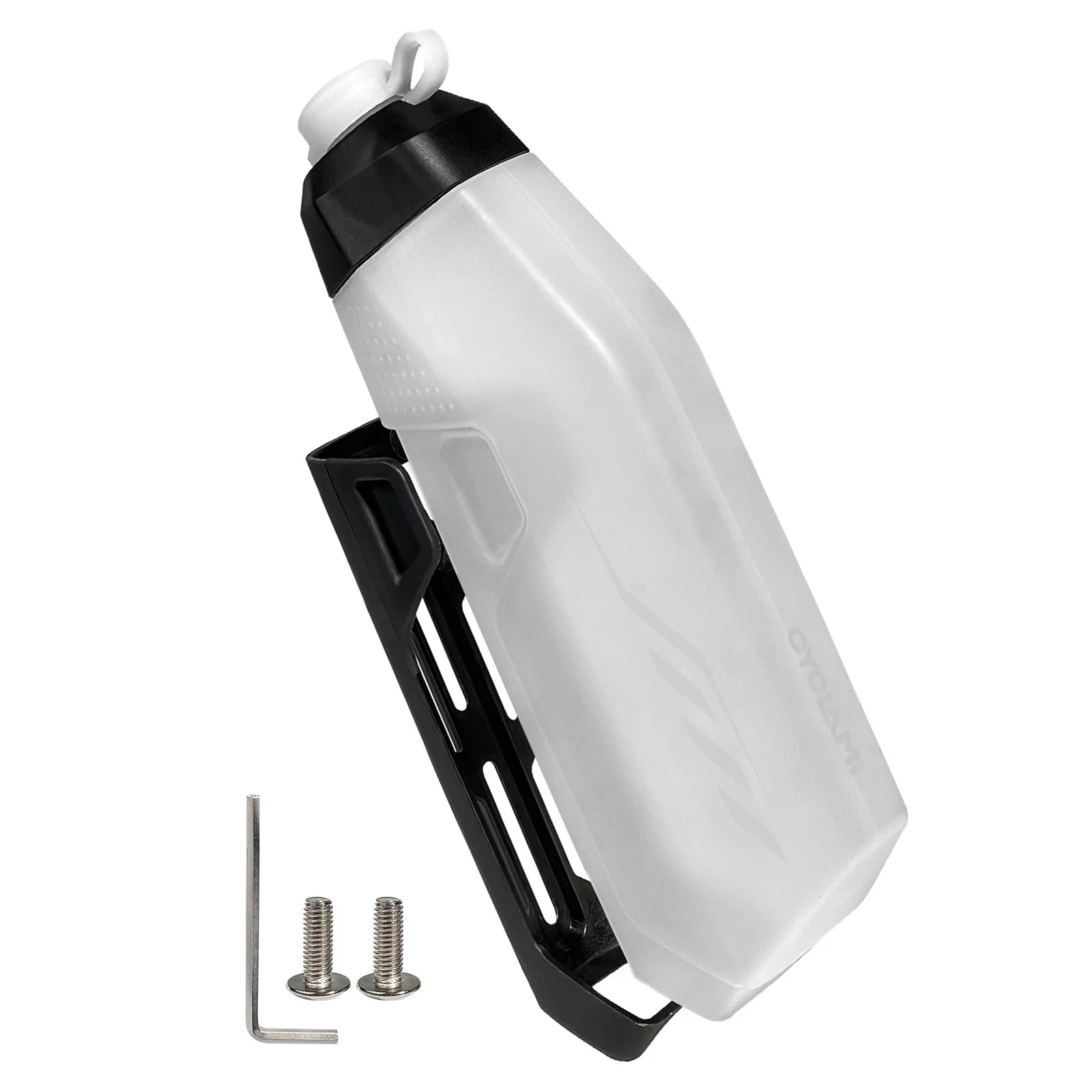 650ml Drinking Bottle Bike Frame with Bike Frame Outdoor Sports Water Bottle Lightweight PP Material for Road Mountain Bicycle Peaceful Pleasures Health and Wellness Ivory
