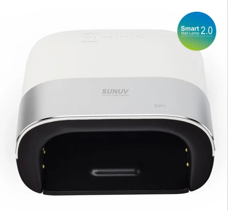 SUNUV SUN3 Nail Dryer Smart 2.0 48W UV LED Lamp Nail with Smart Timer Memory Invisible Digital Timer Display Nail Drying Machine Peaceful Pleasures Health and Wellness