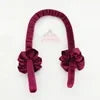 Silk Curls Hair Styling Tools, Soft Lazy Foam Rod, Heatless Curling Rod Headband, Hair Rollers, Sleeping Peaceful Pleasures Health and Wellness B1880-Red China Mainland