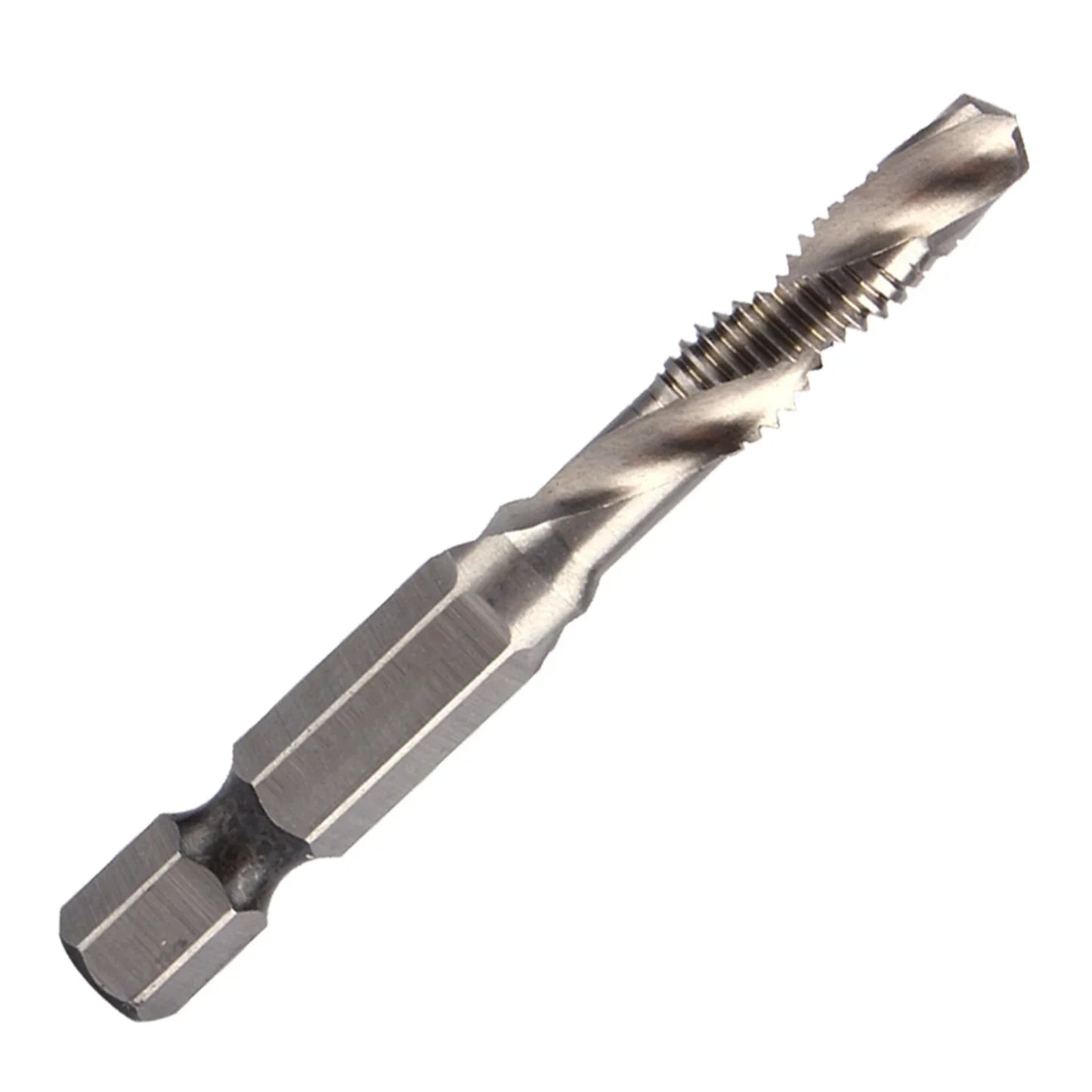 Hex Handle Tap Drill Bits M6 HSS 1 4 Shank Taper Power Tool Part Bit