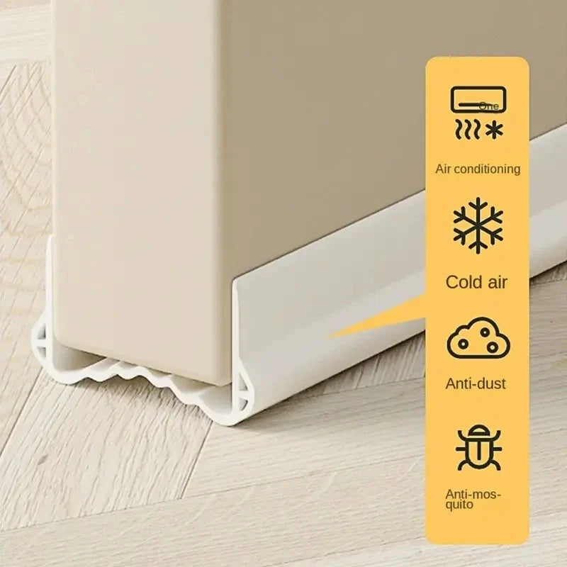 Door Bottom Seal Strip – Adjustable Draft Stopper & Weather Strip
