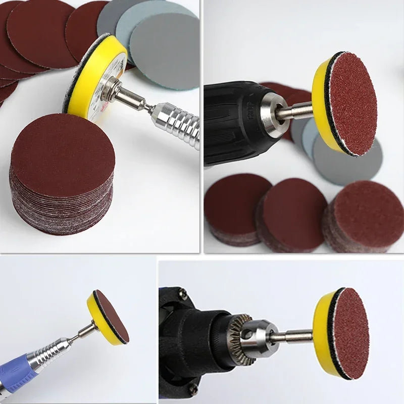 52- Sanding Discs Pad Drill Grinder Rotary Tools Backer Plate
