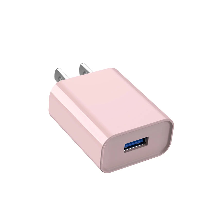10W USB Wall Charger 5V 2A | EU & US Plug for iPhone Samsung