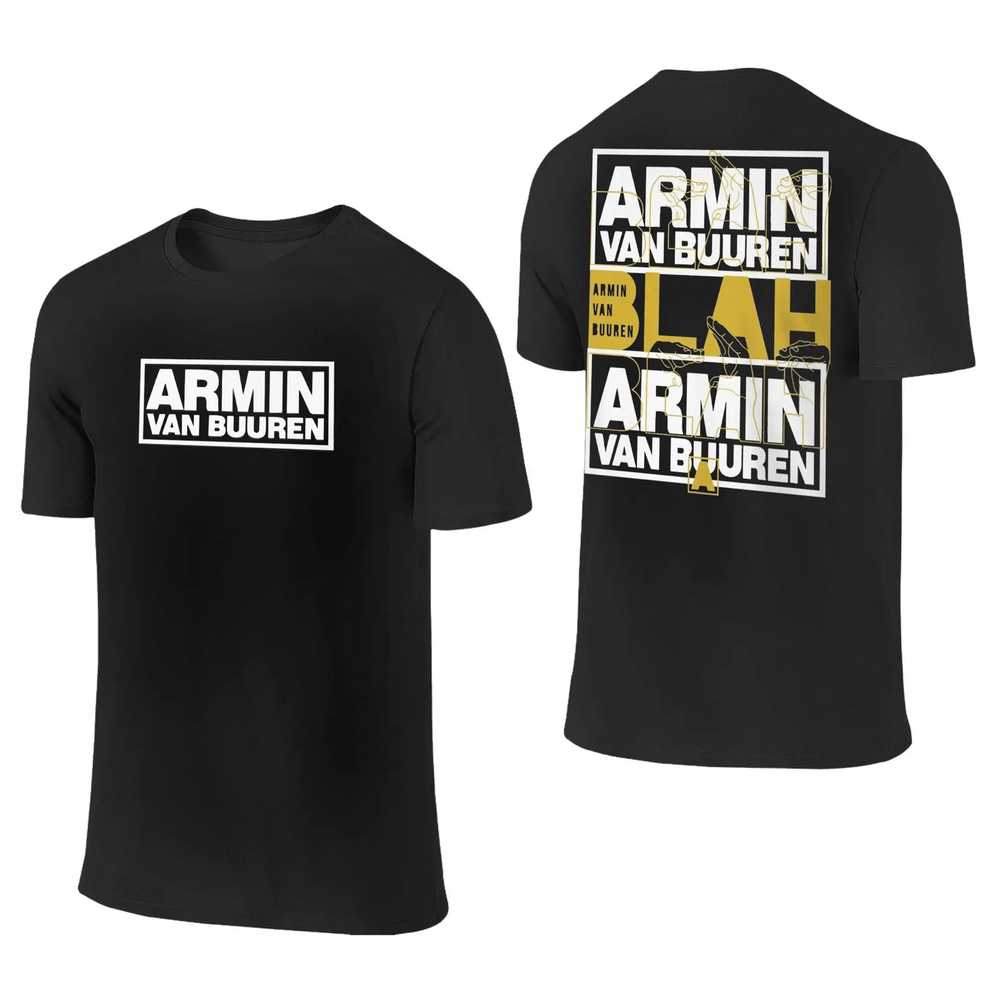 Armin Buuren Men's T Shirts Music Unique Tees Short Sleeve O Neck T-Shirt Cotton Plus Size Tops Peaceful Pleasures Health and Wellness