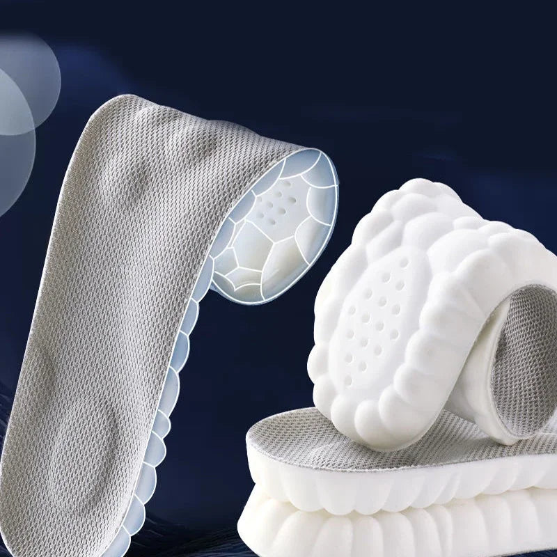 Men's PU Arch Support Sports Insoles | Cushioning & Odor Control