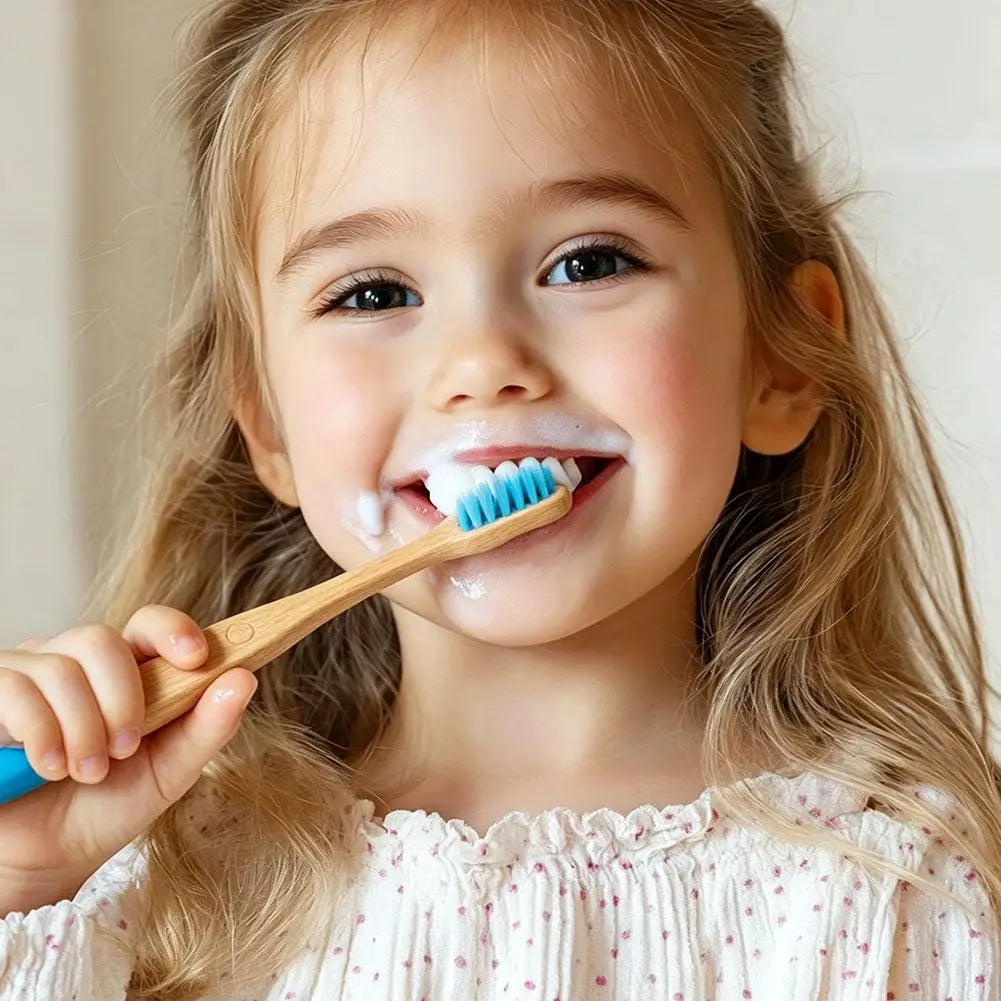 Kids Bamboo Toothbrush – Soft, Eco-Friendly & BPA-Free