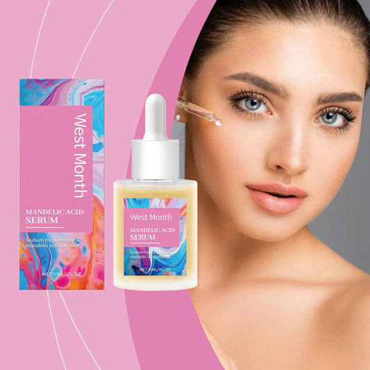 West Month Mandelic Acid Face Serum – Exfoliate & Glow 1 OZ Mandelic Acid Serum Oasis Select