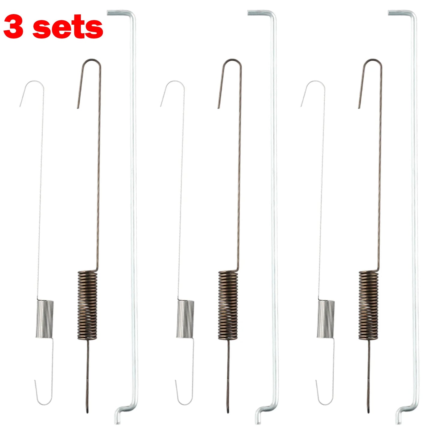 3Sets Throttle Governor Rod Spring X120 GX140 GX200 5 6 HP Speeds