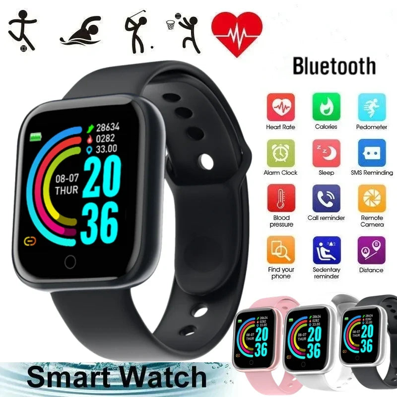 CHAONB Smartwatch Fitness Tracker Sleep Monitor Bluetooth
